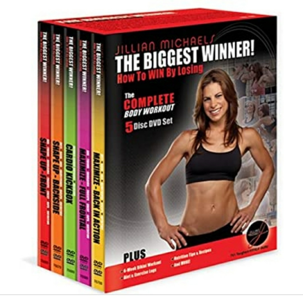 Jillian Michael Biggest Winner 5 DVD set